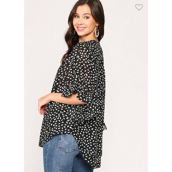 Black White Blouse by Gigio - Picture 11 of 14